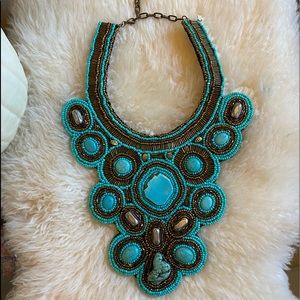 Natasha turquoise necklace